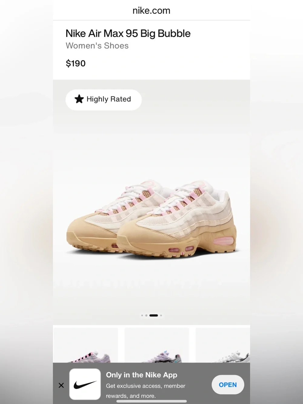 Nike new without